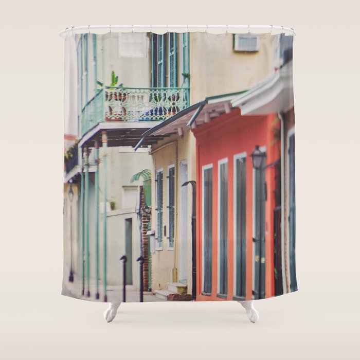 A Walk through New Orleans Shower Curtain Gallery Image 1