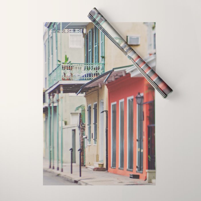 A Walk through New Orleans Wrapping Paper Gallery Image 1