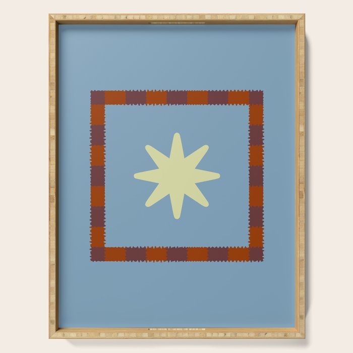 Vibrant Star II Serving Tray Gallery Image 1