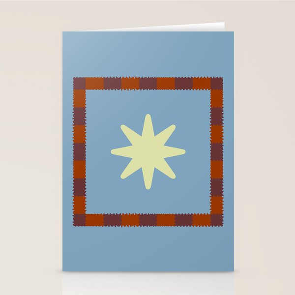 Vibrant Star II Stationery Card Gallery Image 2