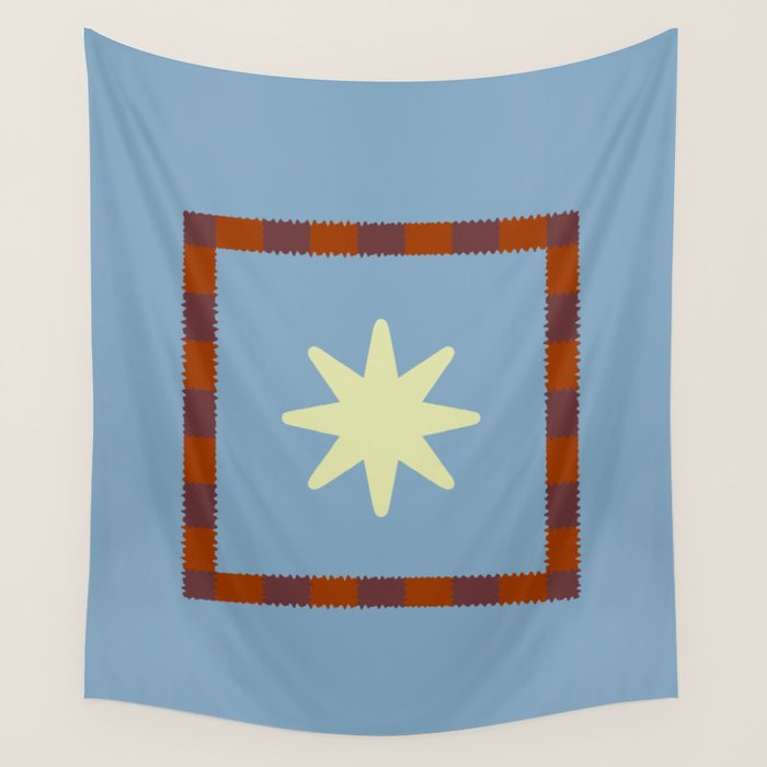 Vibrant Star II Wall Tapestry Gallery Image 4