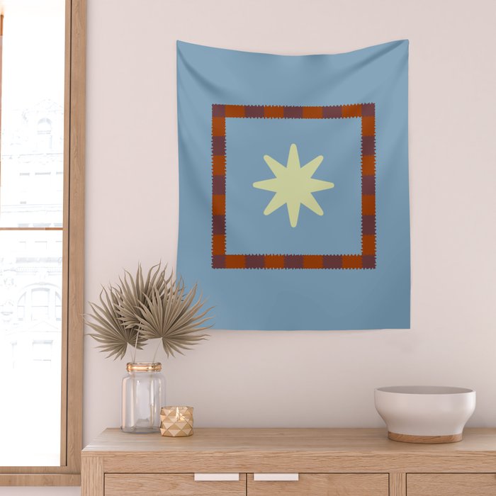 Vibrant Star II Wall Tapestry Gallery Image 2