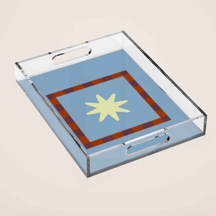 Vibrant Star II Acrylic Tray Gallery Image 1