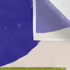 Blue and Green Objects Wall Tapestry Gallery Image 3