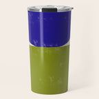 Blue and Green Objects Travel Mug Gallery Image 1