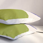Blue and Green Objects Pillow Sham Gallery Image 3