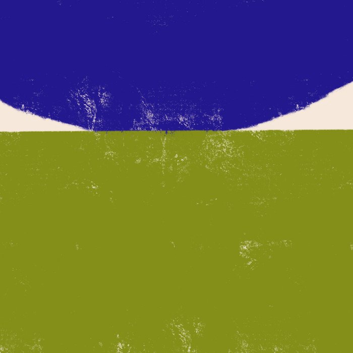Blue and Green Objects Coffee Mug Gallery Image 2