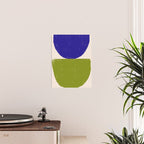 Blue and Green Objects Poster Gallery Image 2
