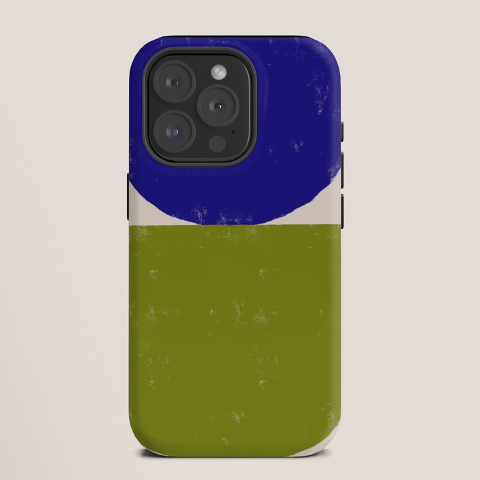 Blue and Green Objects iPhone Case Gallery Image 11