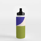 Blue and Green Objects Water Bottle Gallery Image 2
