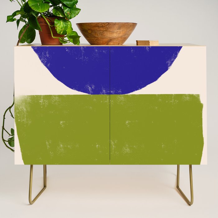Blue and Green Objects Credenza Gallery Image 1