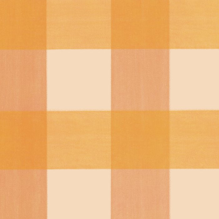 Orange Plaid Coffee Mug Gallery Image 2
