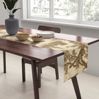 Antique 19th Century French Toile de Jouy Table Runner Gallery Image 2