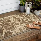 Antique 19th Century French Toile de Jouy Outdoor Rug Gallery Image 2