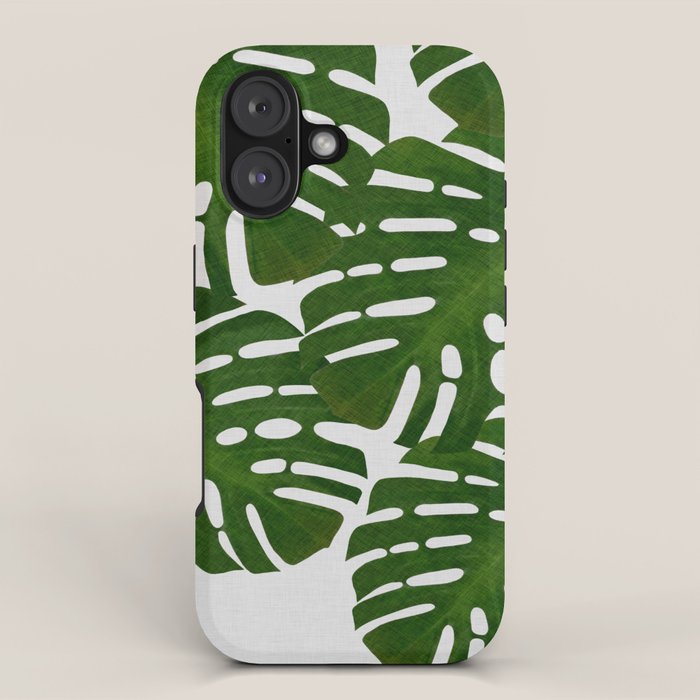 Monstera Leaf I iPhone Case Gallery Image 1