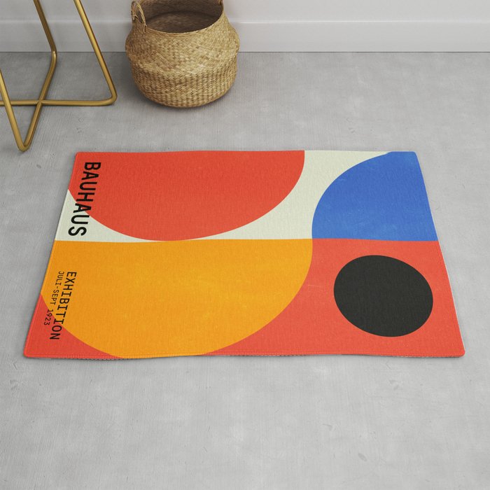 BAUHAUS 07: Exhibition 1923 | Mid Century Series Rug Gallery Image 1
