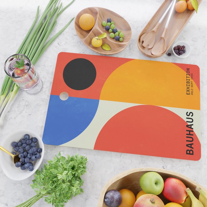 BAUHAUS 07: Exhibition 1923 | Mid Century Series Cutting Board Gallery Image 2