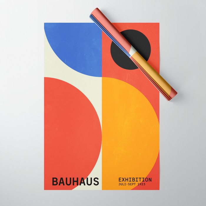 BAUHAUS 07: Exhibition 1923 | Mid Century Series Wrapping Paper Gallery Image 1