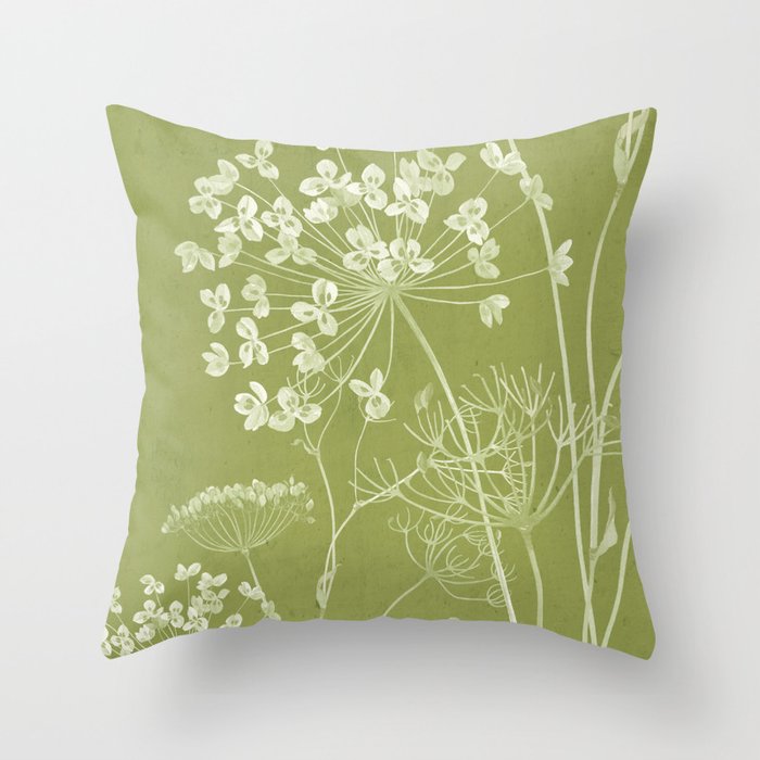 Wildflowers 14 Throw Pillow Gallery Image 6