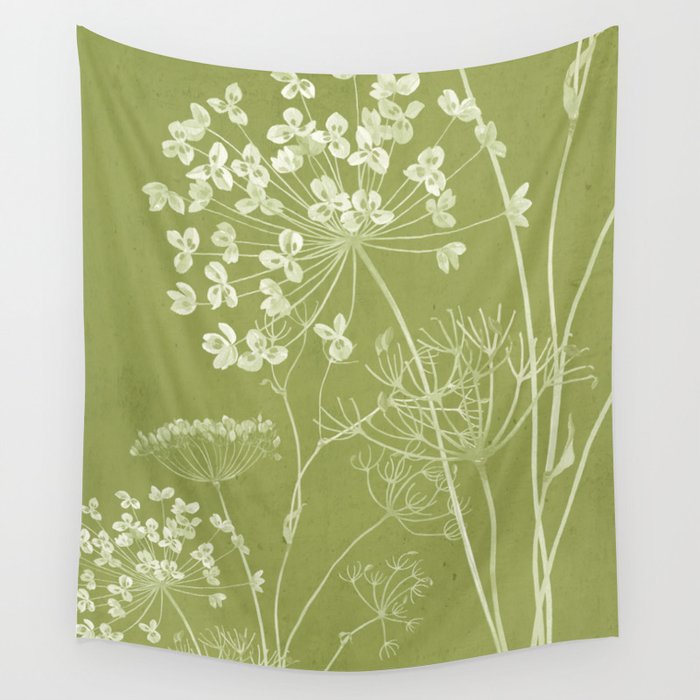 Wildflowers 14 Wall Tapestry Gallery Image 4