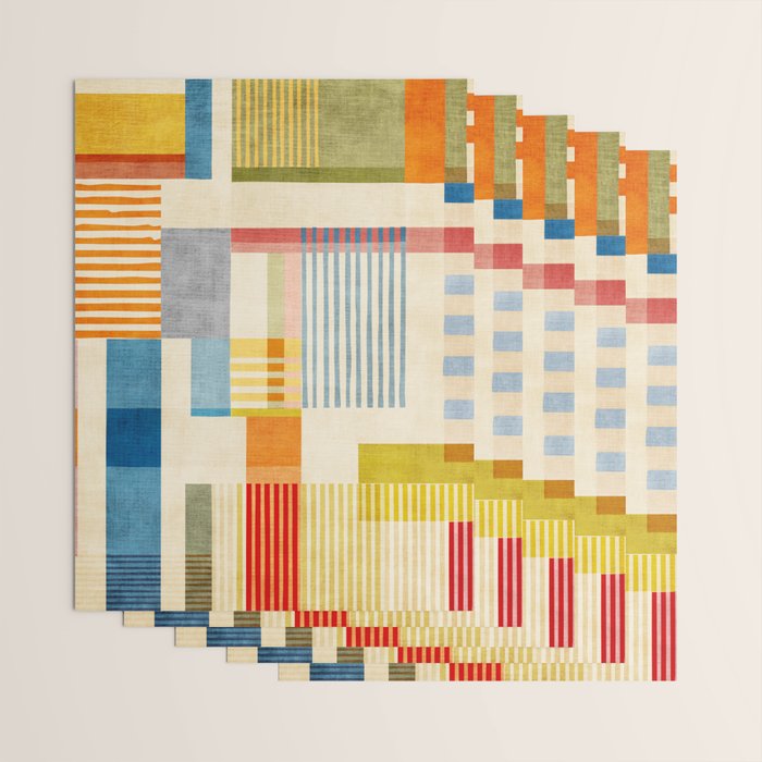 Colorful Geometric Modern Design Art II Wrapping Paper Gallery Image 3