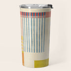 Colorful Geometric Modern Design Art II Travel Mug Gallery Image 2
