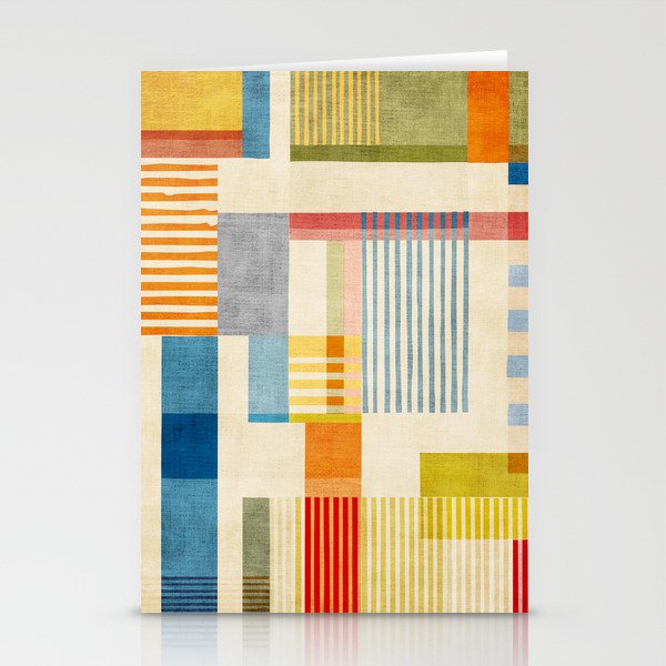 Colorful Geometric Modern Design Art II Stationery Card Gallery Image 2
