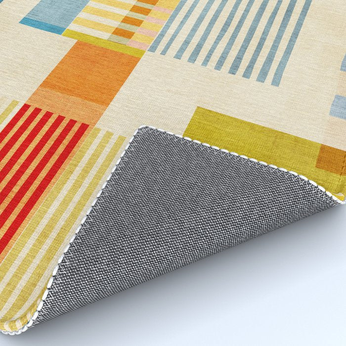 Colorful Geometric Modern Design Art II Rug Gallery Image 4