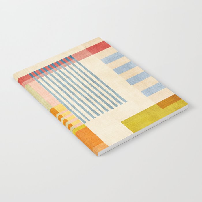 Colorful Geometric Modern Design Art II Notebook Gallery Image 2