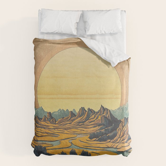 Celebrating Hazhan Duvet Cover Gallery Image 1