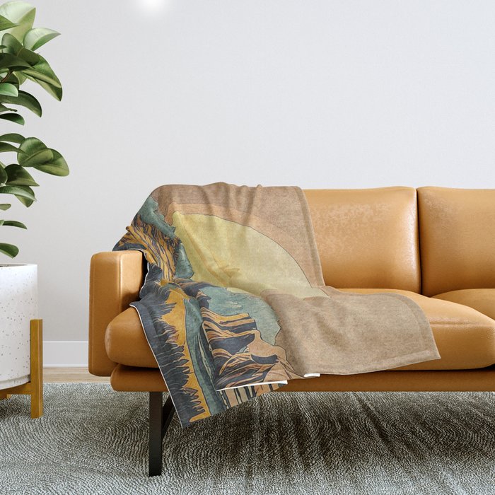 Celebrating Hazhan Throw Blanket Gallery Image 1