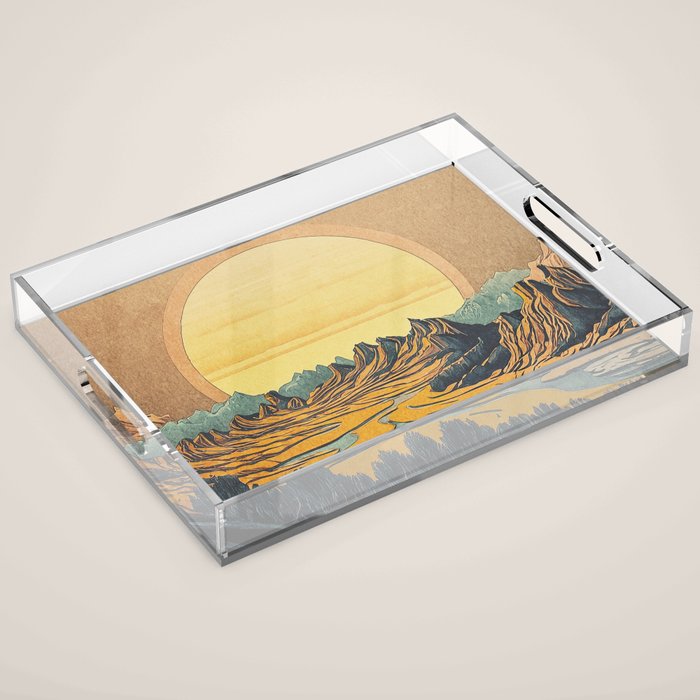 Celebrating Hazhan Acrylic Tray Gallery Image 1