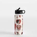 Hearts Water Bottle Gallery Image 1