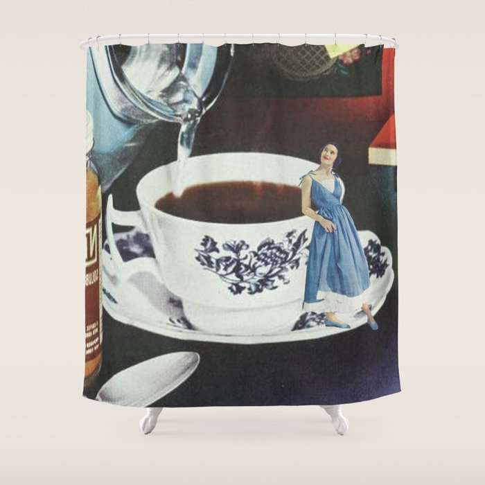 Morning coffee Shower Curtain Gallery Image 1