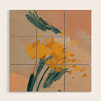 Bouquet Of Summer Sunshine Wood Wall Art Gallery Image 1