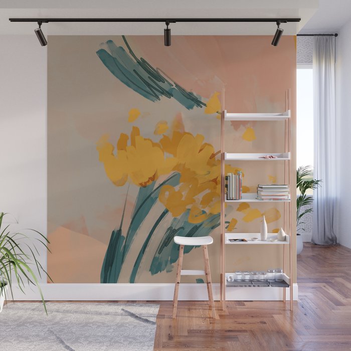 Bouquet Of Summer Sunshine Wall Mural Gallery Image 1