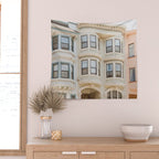 San Francisco Pastels Wall Tapestry Gallery Image 2