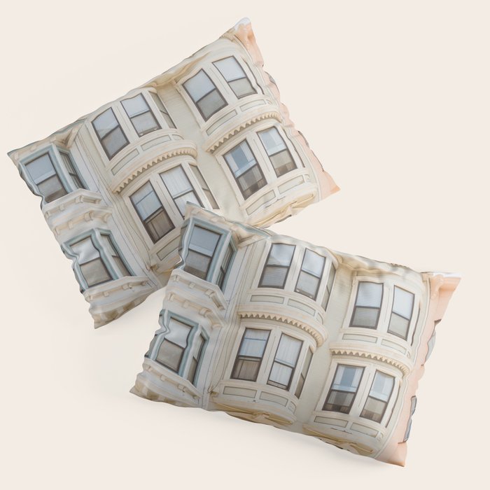 San Francisco Pastels Pillow Sham Gallery Image 1