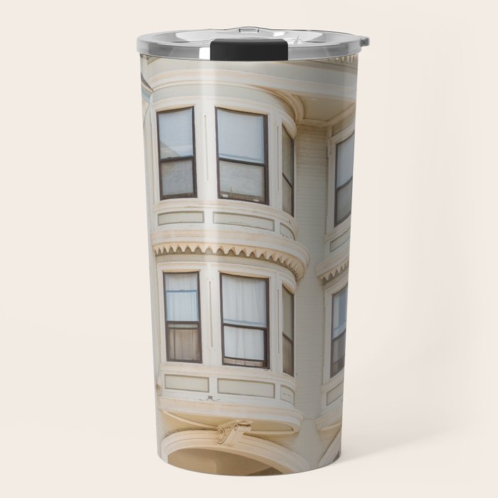 San Francisco Pastels Travel Mug