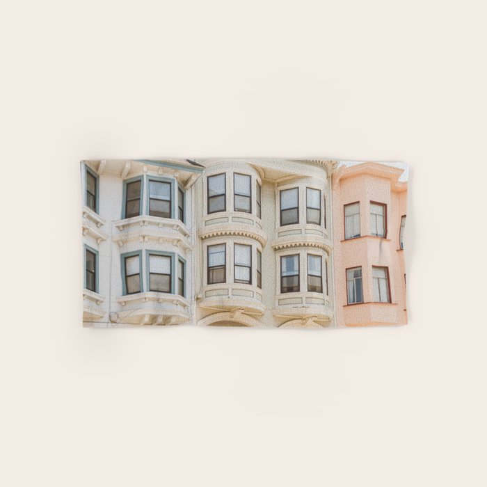 San Francisco Pastels Bath Towel Gallery Image 1