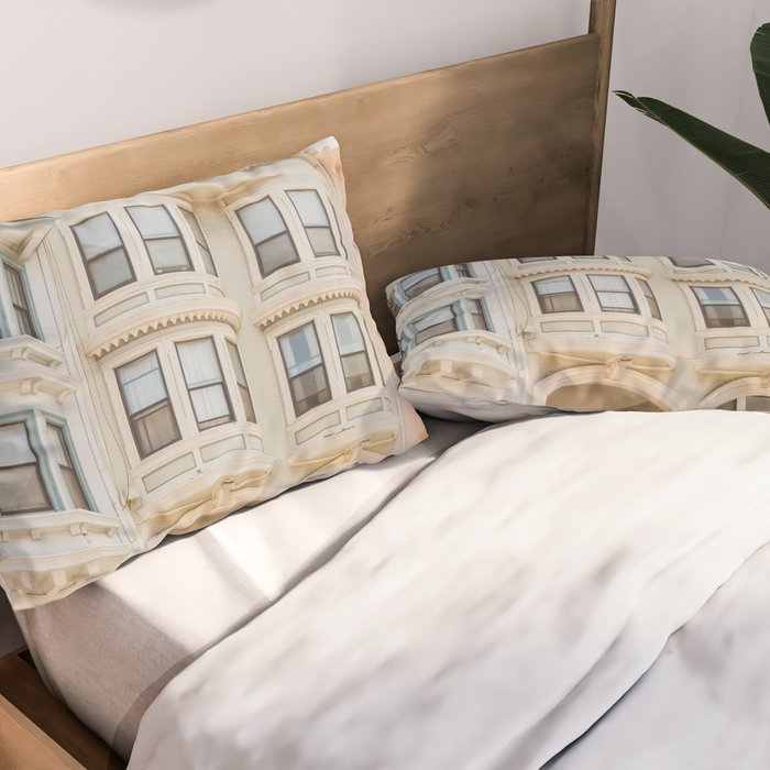 San Francisco Pastels Pillow Sham Gallery Image 2