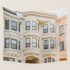 San Francisco Pastels Wall Tapestry Gallery Image 4