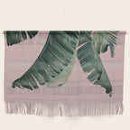 Banana Leaf Blush Wall Hanging Gallery Image 1