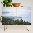 Pacific Northwest Forest Fog - Nature Photography Credenza Gallery Image 1
