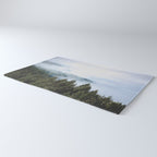 Pacific Northwest Forest Fog - Nature Photography Rug Gallery Image 3