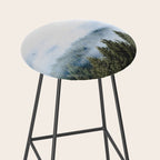 Pacific Northwest Forest Fog - Nature Photography Stool Gallery Image 2
