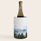Pacific Northwest Forest Fog - Nature Photography Wine Chiller Gallery Image 1