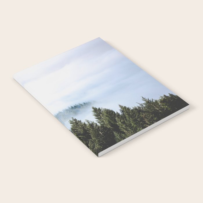 Pacific Northwest Forest Fog - Nature Photography Notebook Gallery Image 2