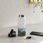 Pacific Northwest Forest Fog - Nature Photography Water Bottle Gallery Image 4