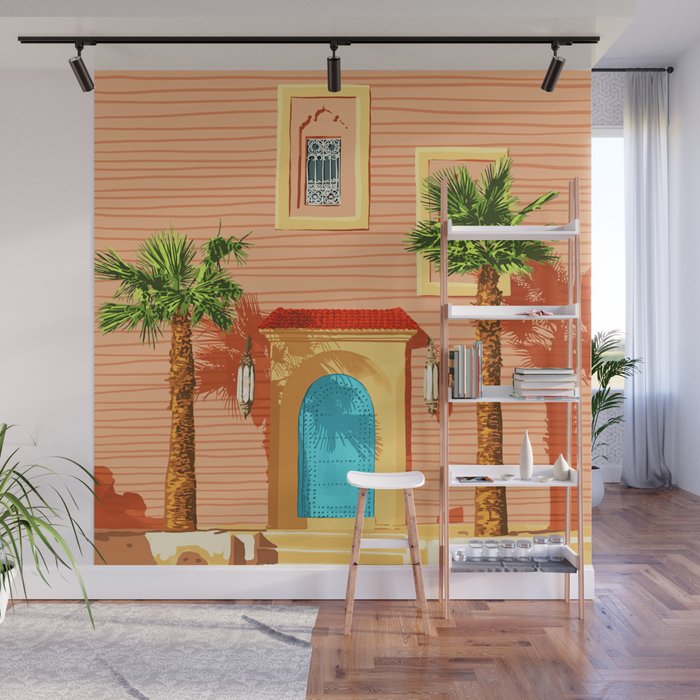 The Blue Door Wall Mural Gallery Image 1